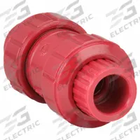 APPROVED VENDOR Ball Check Valve: Ball, Inline Valve Body, PVDF, 3/4 in Pipe Size, Socket x Socket (MPN S65BC-V 3/4). Key specifications — Ball Material: PVDF; Brand: APPROVED VENDOR.