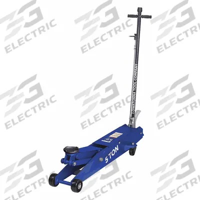 OTC Trolley Floor Jacks: Steel, Manual Handle, Mechanical, 5 ton Load Capacity