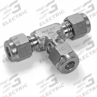 HAM-LET Compression Tee Fitting: 5/8 in OD x 5/8 in OD x 5/8 in OD Fitting Size, Tube x Tube x Tube (MPN 764L SS 5/8). Key specifications — Series: Let-Lok; Compatible Fitting Brands: Parker A-LOK; Brand: HAM-LET.