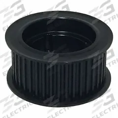 APPROVED VENDOR Timing Belt Pulley: Modified Curvilinear, Bushed, For GT Timing Belt Section, Steel (MPN 40-5P25-1108). Key specifications — Brand: APPROVED VENDOR; Finish: Black Oxide; For Belt Series: PowerGrip® GT®; For Bushing Size: 1108.