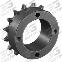TSUBAKI Sprocket: For 40 Chain, 16 Teeth, 2.563 in Pitch Dia, 2.814 in Outside Dia, Steel (MPN 40H16). Key specifications — Brand: TSUBAKI; Required Bushing Series: H1.
