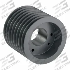 APPROVED VENDOR V-Belt Pulley: C90, 8 Groove, 9.4 in OD, Bushed Bore, F, For C/CX Belt Section (MPN 8C90F). Key specifications — Pulley Industry Number: C90; Pitch Diameter: 9 in (C); For Belt Section (broad, with similar types): C or CX.
