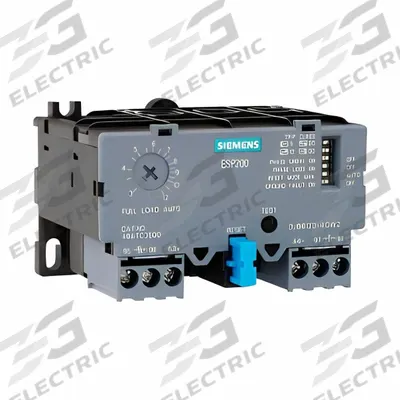 Siemens Overload Relay: Electronic Protection, 3 Poles, 1NO/1NC - IEC Electronic Overload Relays