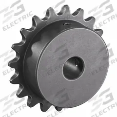 TSUBAKI Single Strand Sprocket: 35, For 3/8 in Chain Pitch, 1/2 in Bore Dia, 19 Teeth, Steel (MPN 35B19F-1/2). Key specifications — Brand: TSUBAKI.
