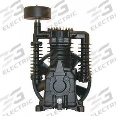 CHICAGO PNEUMATIC Air Compressor Pump: Splash Lubricated, 2 Stage, 7.5 hp, 16.6 cfm @ 175 psi (MPN 4116090019). Key specifications — attr51096: 16.6 cfm @ 175 psi; attr51094: Yes; attr51077: 4116090019; attr51080: CHICAGO PNEUMATIC.