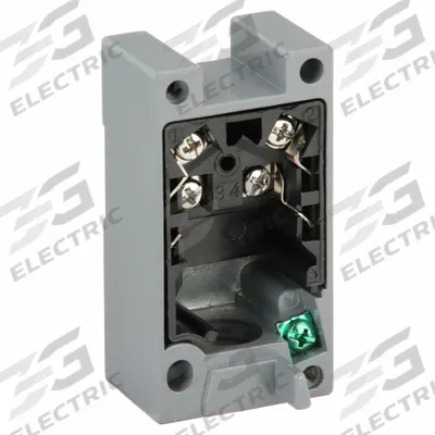 EATON Limit Switch Receptacle: EN50041 Body, 2 Mounting Holes, 1NO/1NC - Receptacles for Limit Switches