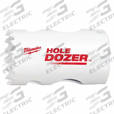 MILWAUKEE Hole Saw: 1 5/16 in Saw Dia., 3.5 Teeth per Inch, 1 5/8 in Max. Cutting Dp - Multi-Material-Cutting Hole Saws without Arbor