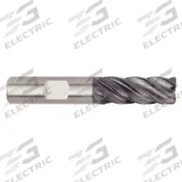 WIDIA HANITA Square End Mill: Carbide, AlTiN Coated, 5 Flute, 1/2" Mill Dia, 5/8" LOC, 2-1/2" OAL (MPN 5V4C13015ST)