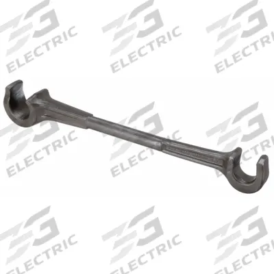 WESTWARD Double End Valve Wheel Wrench: 1 in_1 5/16 in Head Size, 17 1/2 in Overall Lg - Double End Valve Wheel Wrenches