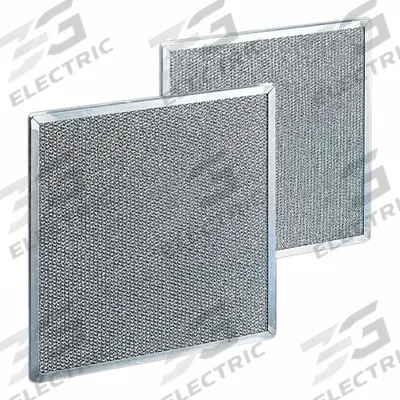 RITTAL Enclosure Filters: Aluminum, 6.61 in Overall Ht, 9.02 in Overall Wd - Replacement Filters