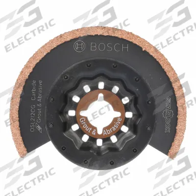 BOSCH Oscillating Scraper Blade: 2 1/2 in Blade Wd, 4 in Blade Lg, Carbide Grit - Starlock Mounted Blades