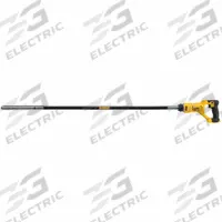 DEWALT Cordless Concrete Vibrator: Handheld, 20V DC, 4 ft Lg, 1 1/8 in Dia, 4 in Radius, Bare Tool (MPN DCE531B). Key specifications — attr117575: No; attr117579: (1) Bare Tool; attr117585: Bare Tool; attr117598: 20V DC.