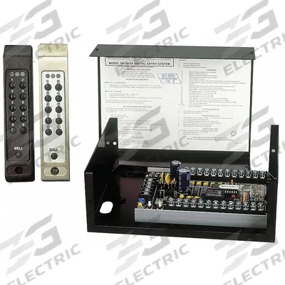 SECURITRON Keyless Access Control Keypad: 7 in Ht, 7/8 in Dp, 1 1/2 in Wd, Stainless Steel - Keypads