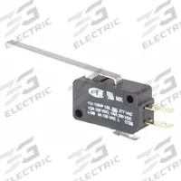 HONEYWELL Miniature Snap Action Switch: Lever Actuator, 1NO/1NC, Quick Connect (MPN V7-2B17D8-048). Key specifications — AC Contact Rating: 11 A @ 277 V; Electrical Connection: Quick Connect; Series: V7; Brand: HONEYWELL.