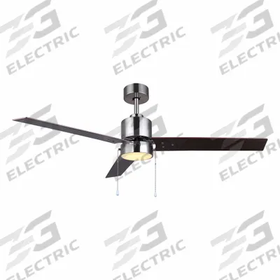 CANARM Ceiling Fan: 3,722 cfm Airflow, 52 in Blade Dia, 3 Speeds, 120V AC, Single Phase - Industrial Ceiling Fans