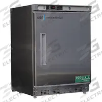 AMERICAN BIOTECH SUPPLY Freezer: Undercounter, 4.2 cu ft, -25°C to -15°C, Manual Defrost Method (MPN ABT-HC-UCBI-0420SS). Key specifications — Defrost Method: Manual; Brand: AMERICAN BIOTECH SUPPLY; Door Hinge: Right.