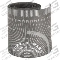 JACKSON SAFETY Wrap-a-Round Tape Measure: For 4 in to 12 in Pipe (MPN 14754). Key specifications — Manufacturer Part Number: 14754; Blade Material: Flexible Gasket; Brand: JACKSON SAFETY; Graduation Type: in/Fractional; Compatible Pipe Diameter: 4 in to 12 in.