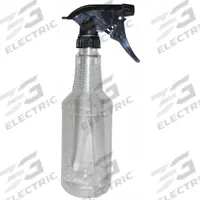 APPROVED VENDOR Trigger Spray Bottle: 16 oz Container Capacity, Mist/Stream, Clear, Black, 12 PK (MPN 120897). Key specifications — Imprinting: No Imprinting; Bottle Color: Clear; Seal Material: Polypropylene; Sprayer Color: Black; Graduation Markings: No; Legend: Trigger Spray Bottle; Brand: APPROVED VENDOR; Product Type: Trigger Spray Bottle.