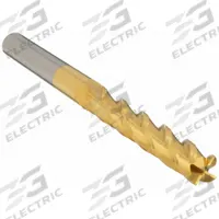 APPROVED VENDOR Square End Mill: Carbide, TiN Coated, 4 Flute, 1/2" Mill Dia, 1-1/2" LOC, 6" OAL (MPN 218-001061)