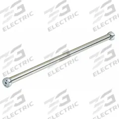 APPROVED VENDOR Shower Curtain Rod: 1 in Overall Wd, Stainless Steel, Chrome-Plated, Wall (MPN 4EEW3). Key specifications — Brand: APPROVED VENDOR; Finish: Chrome-Plated; Material: Stainless Steel; Includes: Mounting Hardware; Mounting Type: Wall.