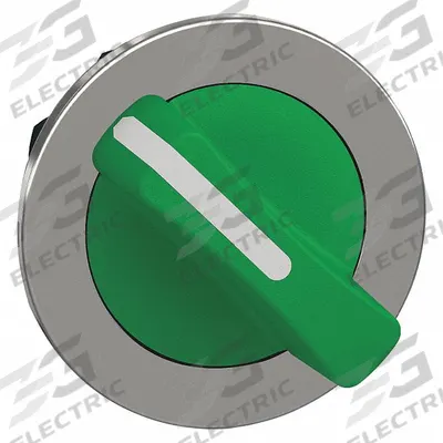 SCHNEIDER Short-Handled Selector Switch: 30 mm Panel Mount Size, 2 Positions - Selector-Switch Operators