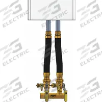 WEBSTONE Hot Water and Steam Boiler Installation Kit: 5FK4-WIF, SWT, Female Iron Pipe (FIP). Key specifications — Includes: Tee Mainfold w/Valves and Purge Drains; Manufacturer Part Number: 5FK4-WIF; Boiler Connection: Female Iron Pipe (FIP); Manifold Type: Sweat (SWT); Brand: WEBSTONE; Compatible with Product Type: Combi 151; Pipe Connection: SWT; Product Type: Boiler Installation Kit.