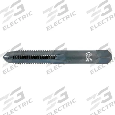 OSG Straight Flute Tap: 7/16"-14 UNC, 2B+, 4 Flute, Plug Chamfer - Oversized Hand Taps