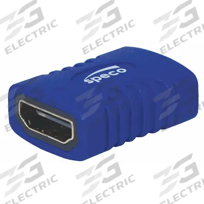 SPECO TECHNOLOGIES Adapter: (1) HDMI Female x (1) HDMI Female Adapter - Analog & Digital Video Splitters & Adapters
