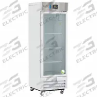 AMERICAN BIOTECH SUPPLY Lab Refrigerator: 16 cu ft, Upright, 1°C to 10°C, 29 3/4 in Overall Dp, Temp (MPN ABT-HC-LP-16). Key specifications — Door Opening Style: Right; Color: White; Alarm Type: Temperature; Manufacturer Part Number: ABT-HC-LP-16; Brand: AMERICAN BIOTECH SUPPLY; Product Type: Lab Refrigerator; Door Type: Swing Glass; Refrigerant Type: R-290.