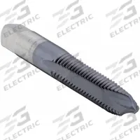 WIDIA GTD Spiral Point Tap: 3/8"-16 UNC, H3, 3 Flute, Plug Chamfer, TiCN Coated High Speed Steel (MPN 19022)