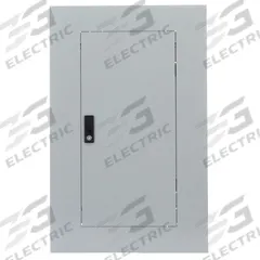 GE Panelboard Cover: 42 Spaces, 600 A Amps, 76.5 in Lg, 1, 32FV87, Flush Mounting, 30 in Wd (MPN AF76FW). Key specifications — attr196344: 1; attr196347: 32FV87.