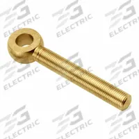 AMPG Fixed Rod End: Brass, Plain, 3 1/2 in Hole Center-to-End Lg, Right Hand, 1/2"-20 Thread Size (MPN ZEB138-BR). Key specifications — attr952243: AMPG.