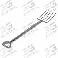 SANI-LAV Standard Fork: 5 Tines, 12 in Tine Lg, 32 in Handle Lg, FDA Compliant, NSF Certified (MPN 2071). Key specifications — attr921171: Yes; attr914397: SANI-LAV; attr914400: Yes; attr914402: D Handle.