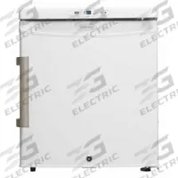 DANBY Lab Refrigerator: 1.6 cu ft, Tabletop, 2°C to 8°C, 19 3/8 in Overall Dp, 17 3/4 in Overall Wd (MPN DH016A1W). Key specifications — Door Opening Style: Left; Color: White; Alarm Type: Temperature; Manufacturer Part Number: DH016A1W; Brand: DANBY; Product Type: Lab Refrigerator; Door Type: Swing Solid; Refrigerant Type: R-600a.