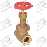 MILWAUKEE VALVE Globe Valve: For Gas/Oil/Steam/Water Media, Bronze, Z-Body, 1/2 in Pipe Size, Female (MPN 590T 1/2). Key specifications — Brand: MILWAUKEE VALVE; Stem: Rising.
