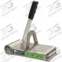 MAG-MATE Lifting Magnet: 1,000 lb Max Load Capacity, 1,000 lb Max Flat Load Capacity, Pry-Off Handle (MPN BL1000). Key specifications — Brand: MAG-MATE; Manufacturer Part Number: BL1000.