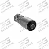PARKER Hydraulic Crimp Fitting: Steel x Steel, Straight, -8 For Hose Dash Size, Female x Genderless (MPN 10677-8-8). Key specifications — Fitting Gender: Female x Genderless; Fitting Connection Type: JIC x Crimp; Thread Size: 3/4"-16; For Hose Dash Size: -8; Brand: PARKER.