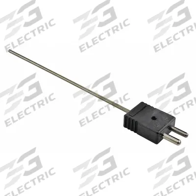 Dayton Thermocouple Probe: -346°F to 2,193°F /-210°C to 1,200°C, Type J, Rounded Tip - Thermocouples for Gas Applications