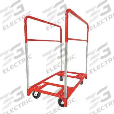 APPROVED VENDOR Table Cart: 1,600 lb, 48 in L x 24 in W x 52 in H, For 21 1/4 in Max Chair Wd - Carts with Vertical Divider Rail for Round & Rectangular Tables