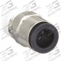 LEGRIS Push-Fit Fitting: 6 mm OD x 1/8 in Pipe Size, Push-to-Connect x MNPT, Brass, Silver, 10 PK (MPN 3175 06 11). Key specifications — Brand: LEGRIS.