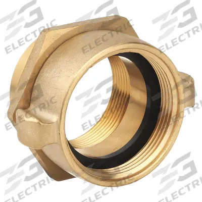 DIXON VALVE & COUPLING Fire Hose Adapter: 1 1/2 in Compatible Pipe Size, NPT x NH - Brass Swivel Fire Hydrant & Standpipe Adapters