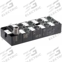 MURRELEKTRONIK IO-Link hub: 8 Output Ports, 5-Pole A-Coded M12 Female, 16 Digital Inputs, IP68 (MPN 59819). Key specifications — attr912985: COM3 (230.4 kbit/s); attr912983: 24V DC; attr912984: IP68.