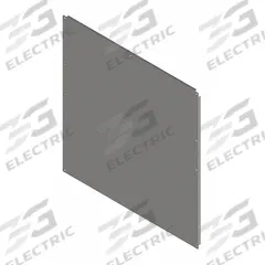 HOFFMAN Interior Panel: Back Panel Panel, 69 in Overall Ht, 57 in Overall Wd, Steel, Powder Coated (MPN A72P60). Key specifications — Panel Style: Back Panel; Brand: HOFFMAN; Finish: Powder Coated; Manufacturer Part Number: A72P60; Material: Steel.