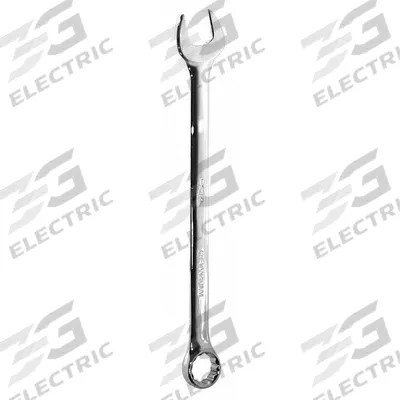 KTI Combination Wrench: Alloy Steel, Chrome, 32 mm Head Size, 16 7/8 in Overall Lg - Metric 12-Point Combination Wrenches