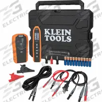KLEIN TOOLS Advanced Circuit Tracer Kit: 25 to 480 V AC/DC, Digital, 1.64 ft Max Locating Dp (MPN ET450). Key specifications — Tracing Locations: Walls; Brand: KLEIN TOOLS; For Voltage Range: 25 to 480 V AC/DC.