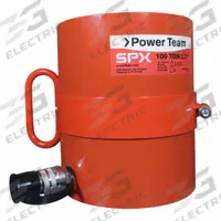 POWER TEAM Hollow Hydraulic Rams: 100 ton Nominal Capacity, 3 in Nominal Stroke Lg, 3.13 in, RH (MPN RH1003). Key specifications — attr1099385: 3.13 in.