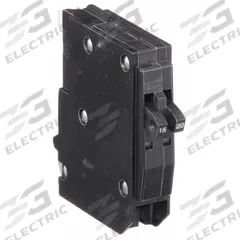 SQUARE D Miniature Circuit Breaker: 15/20 A, 120/240V AC, Single Phase, 10kA at 120/240V AC, 1 Poles (MPN QOT1520). Key specifications — Phase: Single; Amps: 15/20 A; AC Voltage Rating: 120/240V AC; Max. AIR Rating: 10kA at 120/240V AC; For Use With: QO Load Centers and NQ Panelboards; Brand: SQUARE D.