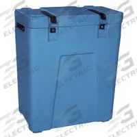 SNYDER INDUSTRIES ASM Insulated Bin: 5 cu ft, 37 in x 30 in x 18 in, Lid Included, Rectangular, Blue (MPN PB5). Key specifications — Brand: SNYDER INDUSTRIES; Shape: Rectangular; Collapsible: Collapsible; Includes Lid: Lid Included; Drop Doors/Walls: No Drop Doors.
