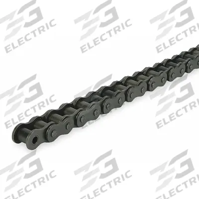 Dayton Roller Chain: Single Strand, 35, 3/8 in Pitch, Steel, 100 ft Overall Lg - Standard Roller Chains