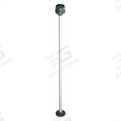 SCHNEIDER Mounting Tube and Base: Tower Light Mount, For XVU, 3 5/8 in Overall Ht - Mounts for Modular Tower Lights